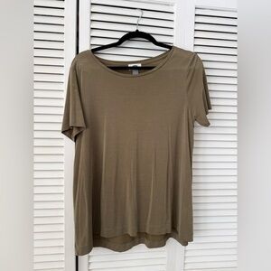 Old Navy Short Sleeve Olive Top